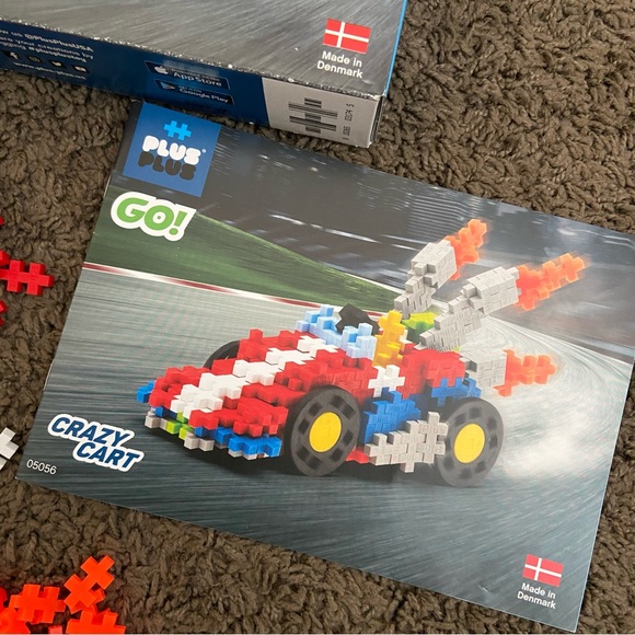 Plus Plus Crazy Cart Building Blocks Creative Imagination Car Toy Fun Play - Picture 3 of 3